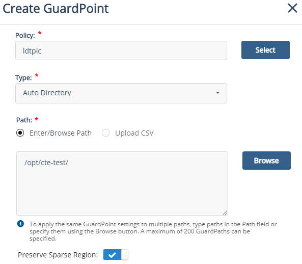 GuardPoint Path