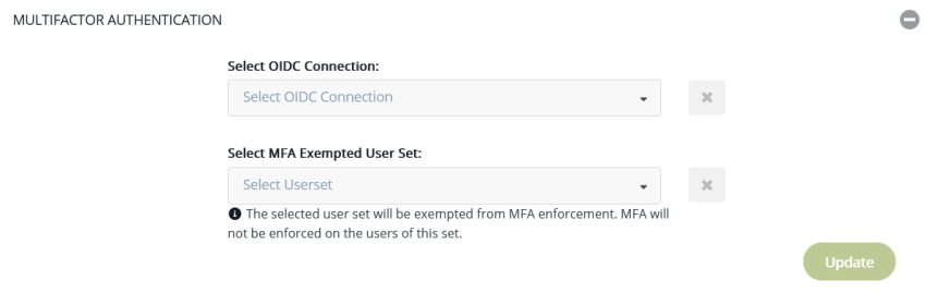 MFA Configuration