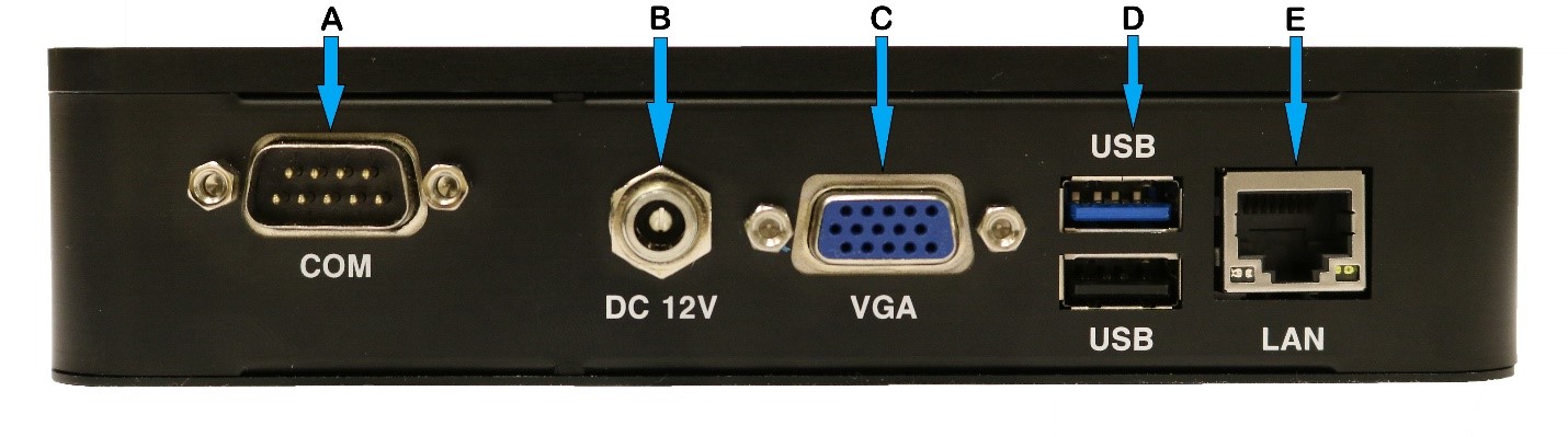 k160 rear panel