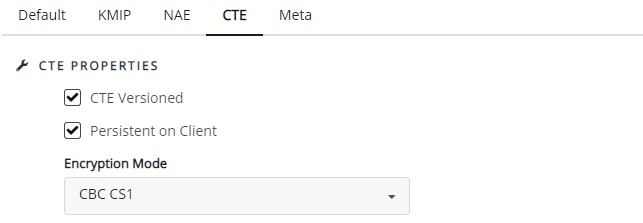 CTE Key Properties