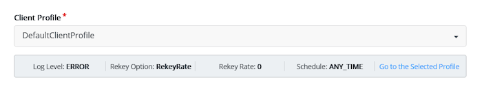 Select Profile
