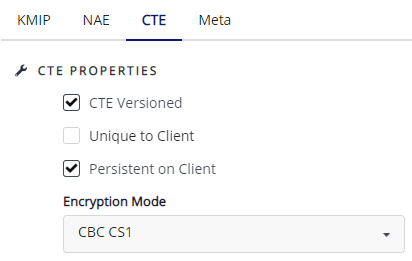 CTE Key Properties
