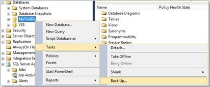 ssms backup
