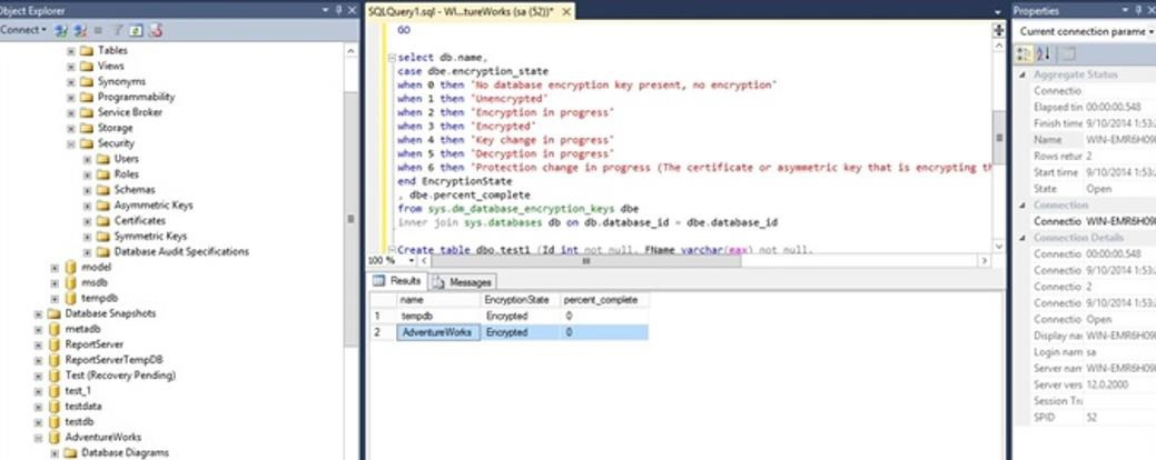 Database AdventureWorks