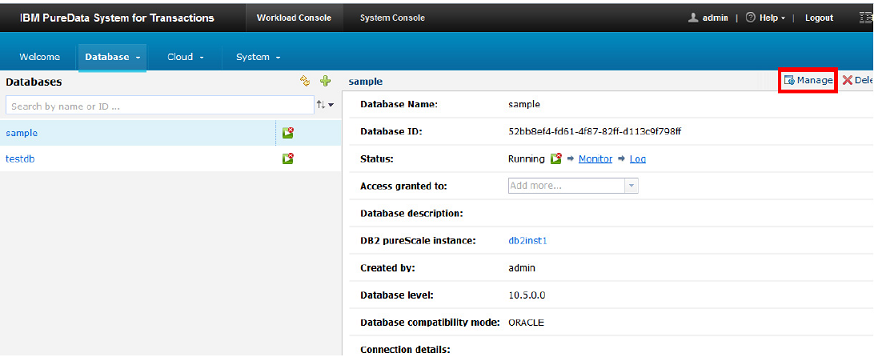 DB2 pureScale Instances