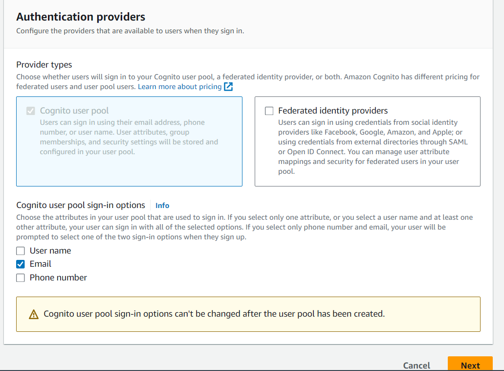 Authentication Providers