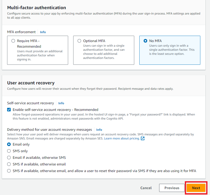 Multi Factor Authentication