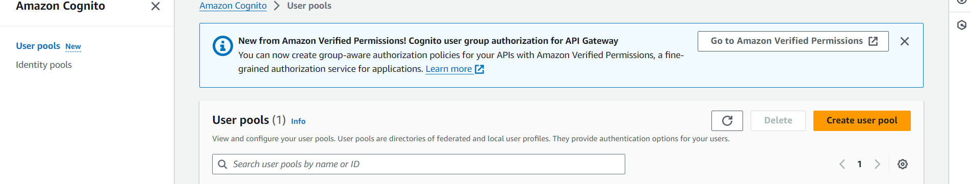 Amazon Cognito