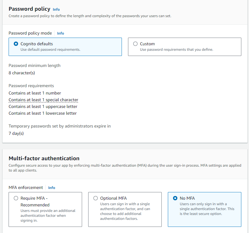 Password Policy