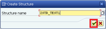 SAPTM Create Structure