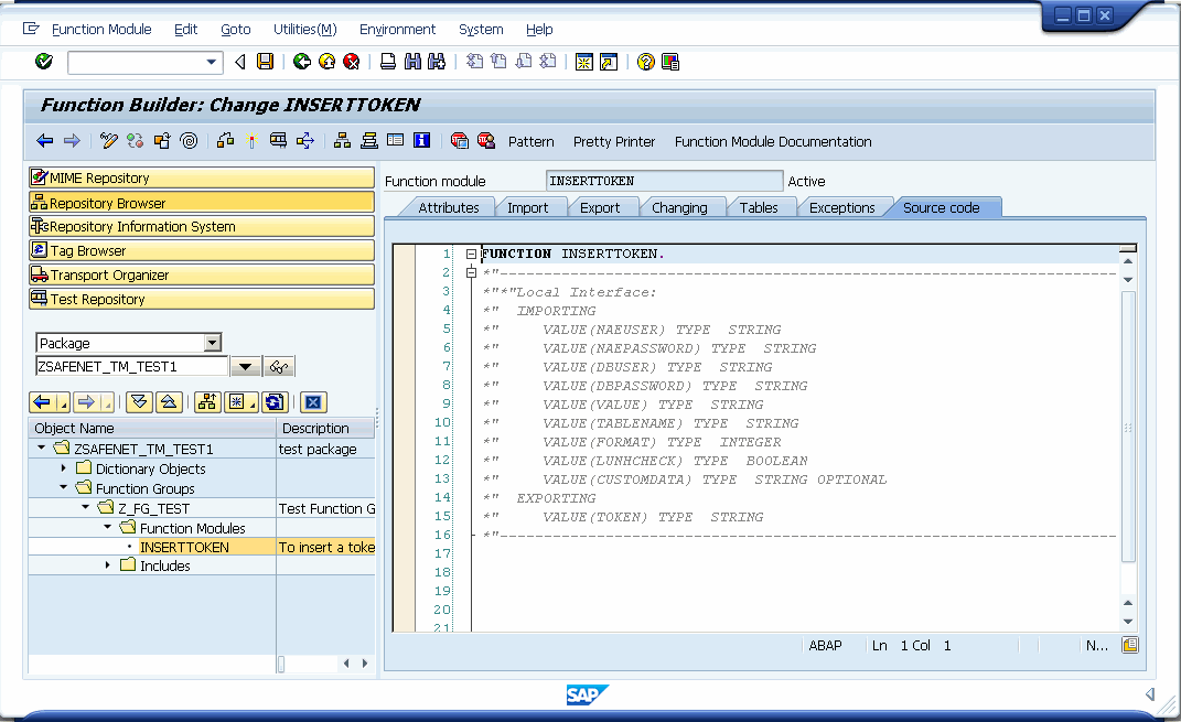 SAPTM Source Code