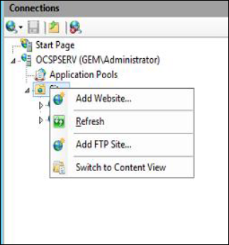 Add Websites
