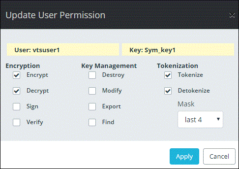 Update CT-VL User Permission