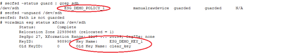 esg rekey process