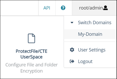 select domain