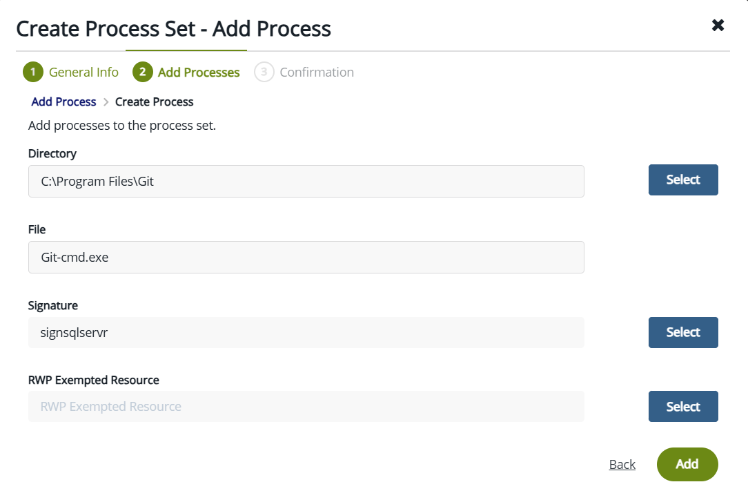 Process Set-Add Sig