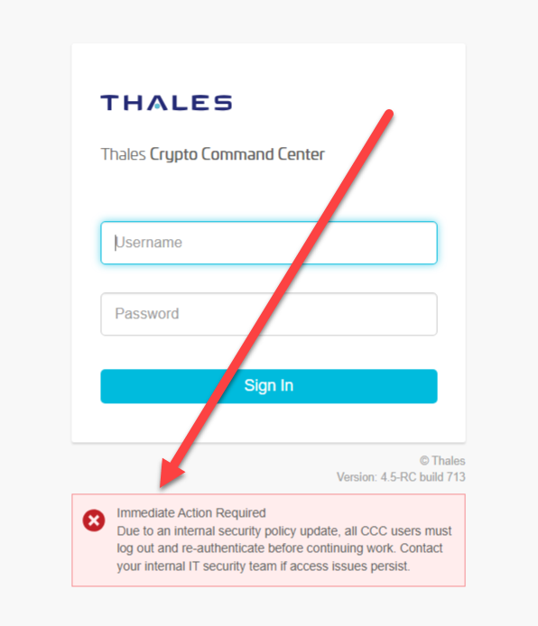 Customized login messages