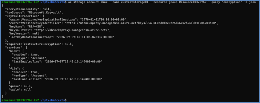 Query Encryption Status alt text