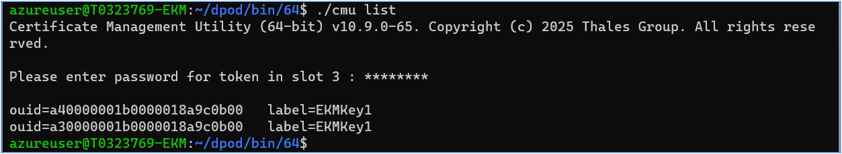View Generated Key Pair alt text