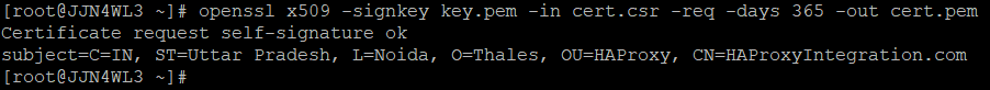 openssl x509 Self-Signed Certificate Output alt text