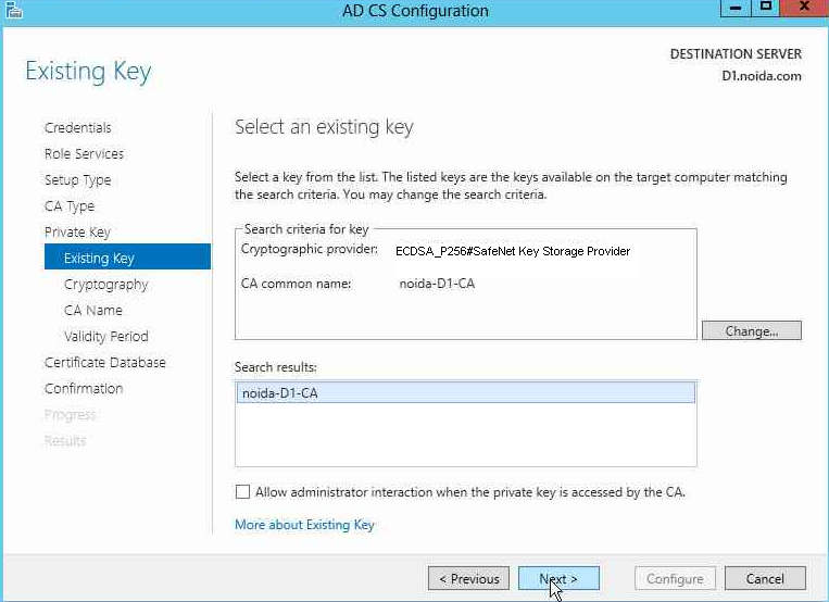 Select the existing key under Search results alt text