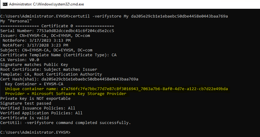 Delete the key container alt text