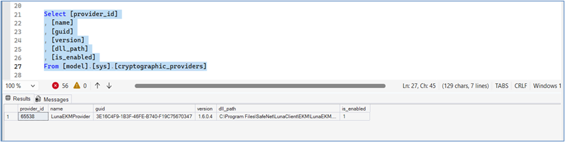 Verify EKM Provider List alt text