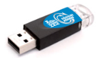 iKey 1000  is a USB memory stick, for use as PED Key with Luna PED 2.x