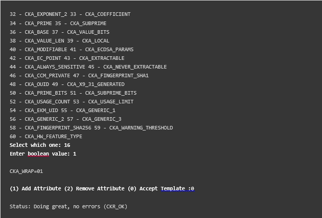 Set Wrap Attributes