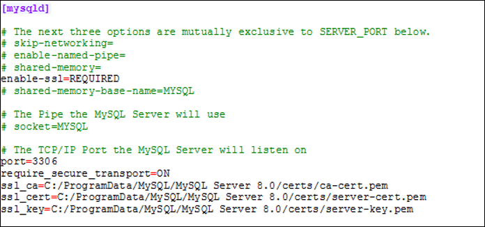 MySQL Variables