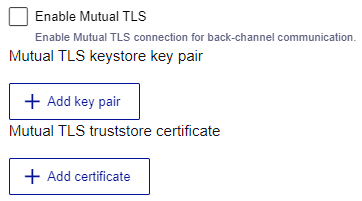 Mutual TLS keystore