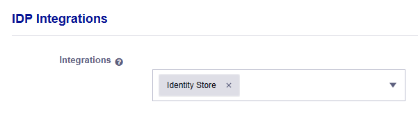 IDP integrations