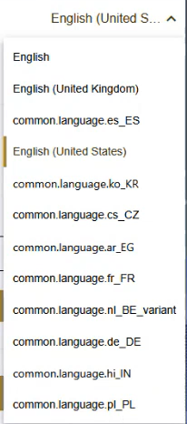 List of locales before renaming