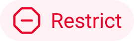 Restrictive Icon