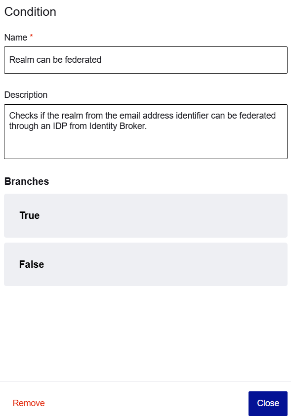 Realm can be federated condition