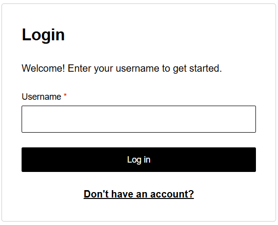 Identifier example for users