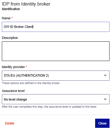 IDP from Identity Broker