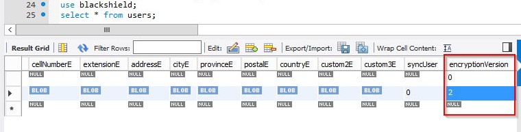 Verify Encryption