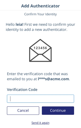 Verification code