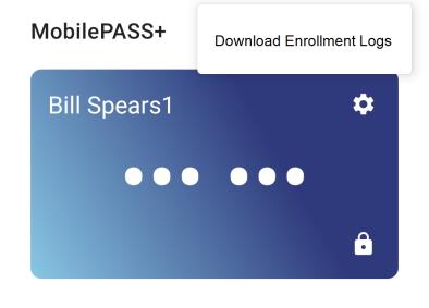 Share enrollment logs