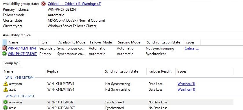 Troubleshooting for AOAG