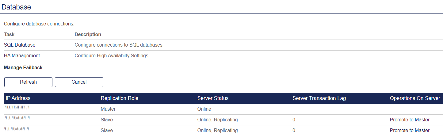 Database Module