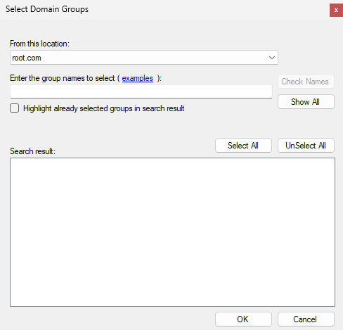 Add Group Exception Add Group Exception