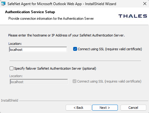 Authentication Service Setup