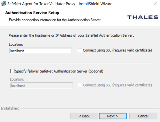 Authentication Service Setup