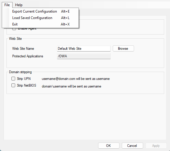 Migration Configuration