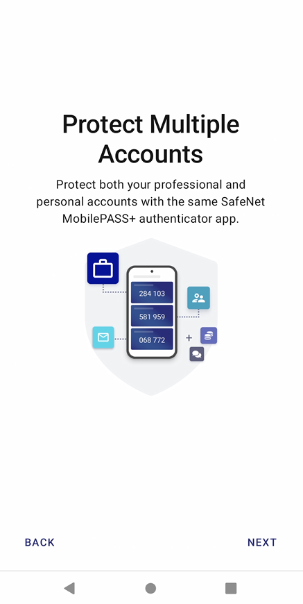 Protect multiple accounts