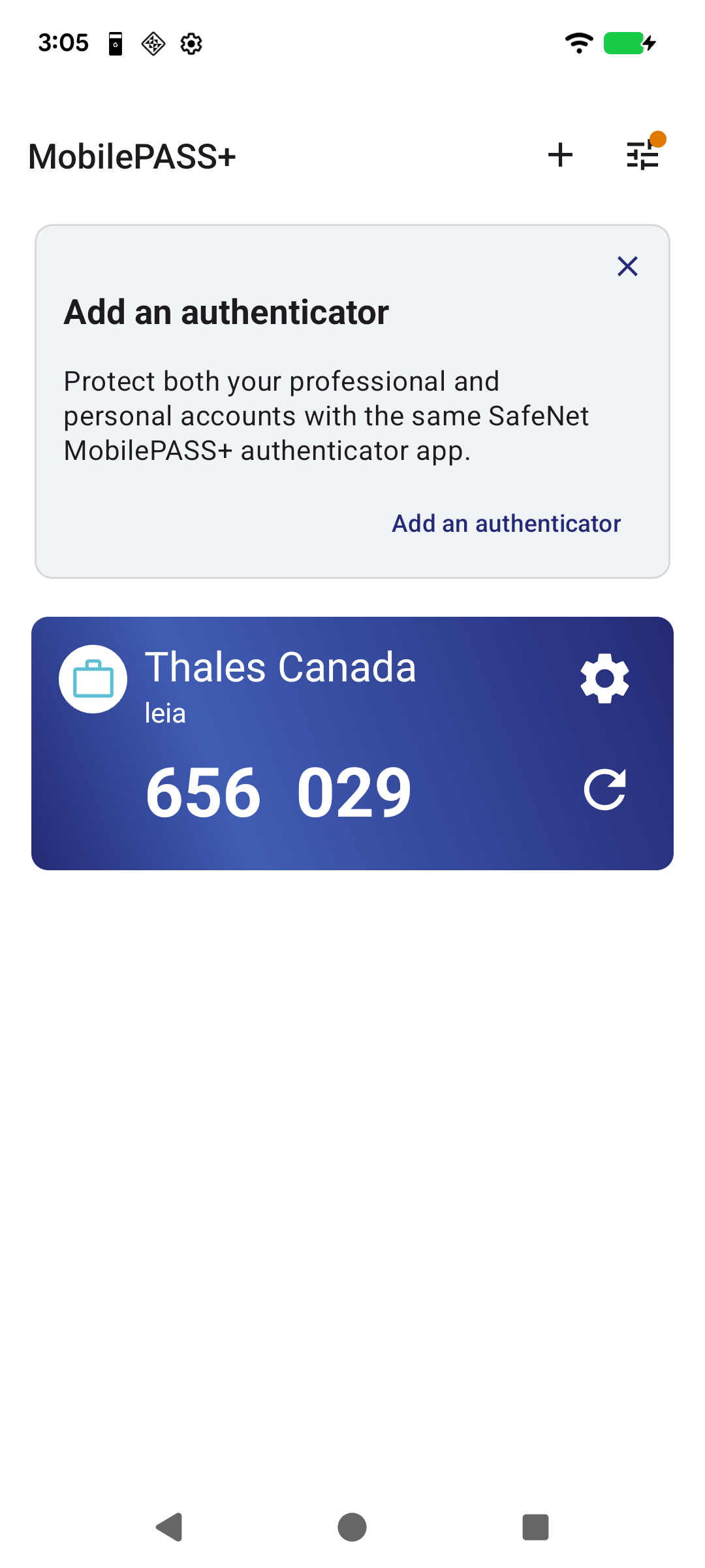 Upgrade notification