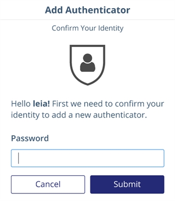 Confirmation password