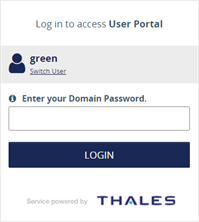 Domain password